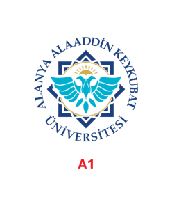 A1 Grubu - Alanya Alaaddin Keykubat Üniversitesi Hazırlık Seti